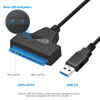 Picture of USB 3.0 to SATA External Adapter Cable Converter for 2.5" Inch HDD SSD SATA 3 III