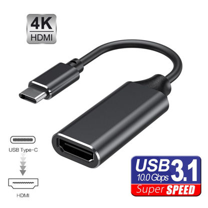 Picture of USB Type C To HDMI Female 4K HD TV Cable Adapter For MacBook Connect TV Monitor