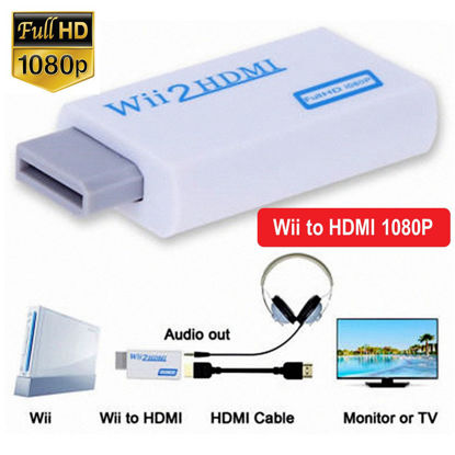 Picture of Wii to HDMI Adapter Converter 1080P