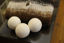 Picture of 100% Natural Wool Dryer Balls Hand Made Engergy Saving 1000 Loads 3 Balls