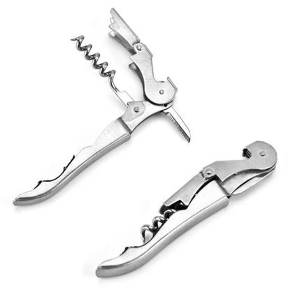 Picture of Waiters Friend Corkscrew Stainless Steel wine Bottle Opener Screw Knife bar