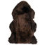 Picture of 100% Genuine Sheepskin Rug Lambskin Rug Wool Brown 90CM Fluffy