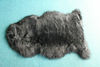 Picture of 100% Genuine Sheepskin Rug Lambskin Rug Wool Black 90CM Fluffy