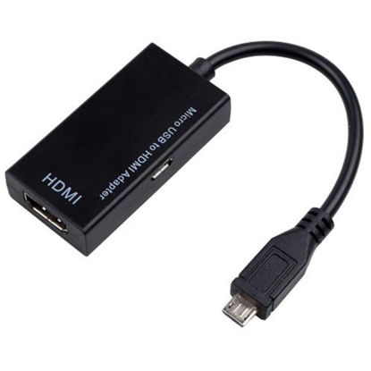 Picture of Universal MHL Micro USB to HDMI Cable 1080P HD TV Video Adapter Converter for Android Phones