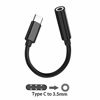 Picture of USB Type C to 3.5mm Headphone Connector Earphone Adapter Audio Jack Aux For Samsung Google White/Black