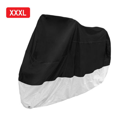 Picture of Waterproof Motor Bike Motorcycle Bicycle Rain Dust Cover UV Protector with Lock Eyelet XXX Large