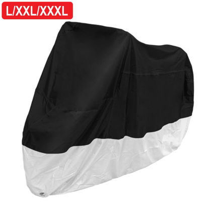 Picture of Waterproof Motor Bike Motorcycle Bicycle Rain Dust Cover UV Protector with Lock Eyelet