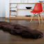 Picture of 100% Genuine Sheepskin Rug Lambskin Rug Wool Double L Brown