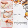 Picture of Silicone Pastry Baking Mat with Measuring Guide Non-Stick Fondant oven liner Red 80cm*60cm