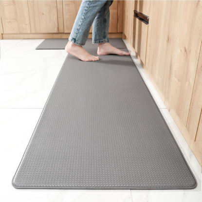 Picture of Non-Slip Waterproof Cushioned Kitchen Laundry Mat Home Floor Rug Carpet Anti-Oil Easy Clean 150cm