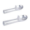 Picture of Anti-Freeze Ice Cream Scoop Non Stick Professional Polished Aluminium Spoon 2Pack