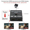 Picture of 4K HDMI Switch 2 Ports Bi-directional UHD 1080P 3D HDMI Switcher Splitter 2 Way