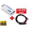 Picture of Wii to HDMI Adapter Converter 1080P Audio HD Video w/ 1.5M HDMI Cable V1.4