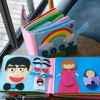 Picture of Felt 3D Book Montessori Book Toddler Early Educational Toy Kinder Kids Busy Book