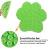 Picture of Dog Lick Mat Pad Suction Slow Feed Pet Bath Shower Grooming Dispensing Fun Anti-Anxiety Green