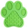 Picture of Dog Lick Mat Pad Suction Slow Feed Pet Bath Shower Grooming Dispensing Fun Anti-Anxiety Green