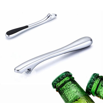 Picture of Bartender Bottle Opener - Heavy Duty Stainless Steel Beer Bottle Cap Opener