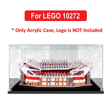 Picture of Acrylic Display Case for LEGO 10272 Creator Expert Old Trafford Manchester United Figure Storage Box Dust Proof Glue Free