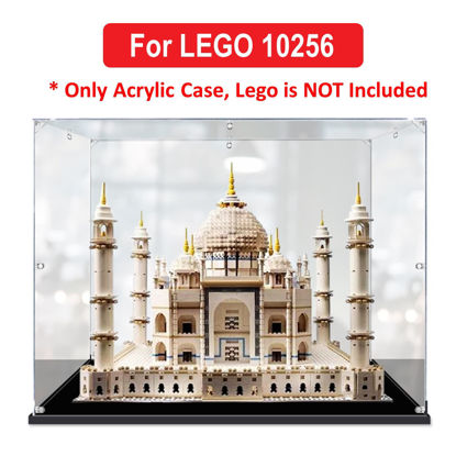 Picture of Acrylic Display Case for LEGO 10256 Creator Taj Mahal Emperor Shah Jahan Wonders of the World Figure Storage Box Dust Proof Glue Free