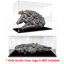 Picture of Acrylic Display Case for LEGO 75192 Star Wars Millennium Falcon Figure Storage Box Dust Proof Glue Free