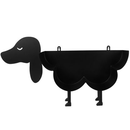 Picture of Dog Design Toilet Roll Paper Holder Stand Bathroom Decor