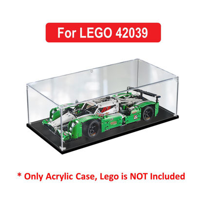 Picture of Acrylic Display Case for LEGO 42039 Technic 24 Hours Race Car Figure Storage Box Dust Proof Glue Free