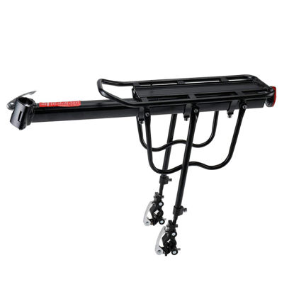 Picture of Bike Rear Rack 50KG Capacity  Bicycle  Adjustable Pannier Bike Luggage Cargo Rack Quick Release Bicycle Carrier Racks