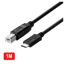Picture of USB C Type-C to USB2.0 Type-B Printer Scanner Cable Cord For MacBook PC High Speed 1M