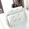 Picture of 3D Mesh Bath Pillow Spa Breathable Bathtub Cushion Neck Back Support Tub Suction