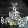 Picture of Whiskey Decanter Set with 6 Old Fashioned Whisky Glasses for Liquor Scotch Bourbon or Wine