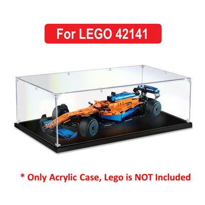 Picture of Acrylic Display Case for LEGO 42141 Technic McLaren Formula 1 Race Car F1 Figure Storage Box Dust Proof Glue Free