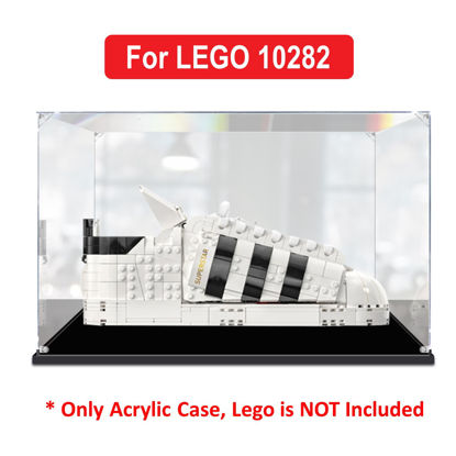 Picture of Acrylic Display Case for LEGO 10282 Creator Expert adidas Originals Superstar Figure Storage Box Dust Proof Glue Free