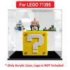 Picture of Acrylic Display Case for LEGO 71395 Super Mario 64 Question Mark Block Figure Storage Box Dust Proof Glue Free