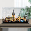 Picture of Acrylic Display Case for LEGO Harry Potter Hogwarts 75953 Whomping Willow+75954 Great Hall Figure Storage Box Dust Proof Glue Free