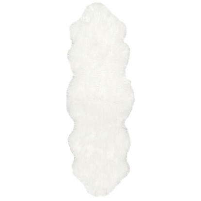 Picture of White Faux Sheep skin Rug Home idea indoor winter warm Fluffy 180cm