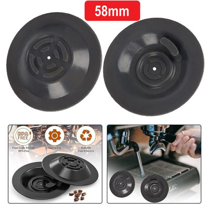 Picture of Cleaning Disc For Coffee Machine Breville BES900 BES920 BES980 BES990 Blind Filter Backflush Disk Rubber 58mm