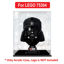 Picture of Acrylic Display Case for LEGO 75304 Star Wars Darth Vader Helmet Figure Storage Box Dust Proof Glue Free