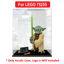 Picture of Acrylic Display Case for LEGO 75255 Star Wars Yoda Figure Storage Box Dust Proof Glue Free