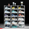 Picture of Premium Sneaker Acrylic Display Shoe Box Storage Case Clear  Side Open  Stackable