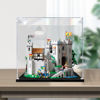 Picture of Acrylic Display Case for LEGO 10305 ICONS Lion Knights' Castle Figure Storage Box Dust Proof Glue Free