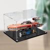 Picture of Acrylic Display Case for LEGO 75341 Star Wars UCS Luke Skywalker's Landspeeder Figure Storage Box Dust Proof Glue Free