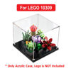 Picture of Acrylic Display Case for LEGO 10309 Creator Expert Botanical Collection Succulents Figure Storage Box Dust Proof Glue Free