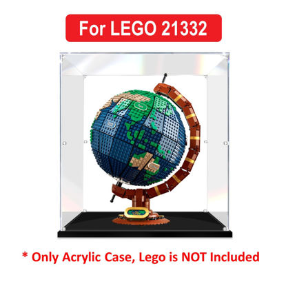 Picture of Acrylic Display Case for LEGO 21332 Ideas The Globe Figure Storage Box Dust Proof Glue Free