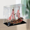 Picture of Acrylic Display Case for LEGO 70413 Pirates the Brick Bounty Figure Storage Box Dust Proof Glue Free