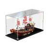 Picture of Acrylic Display Case for LEGO 70618 Ninjago Movie Destiny's Bounty Figure Storage Box Dust Proof Glue Free