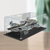 Picture of Acrylic Display Case for LEGO 76042 Marvel Avengers The Shield Helicarrier Figure Storage Box Dust Proof Glue Free