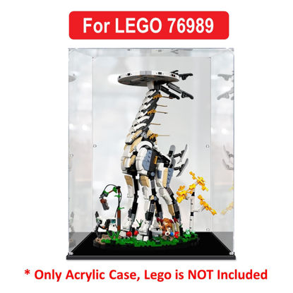 Picture of Acrylic Display Case for LEGO 76989 Horizon Forbidden West Tallneck Figure Storage Box Dust Proof Glue Free