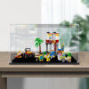 Picture of Acrylic Display Case for LEGO 60328 City Beach Lifeguard Station Figure Storage Box Dust Proof Glue Free