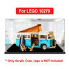 Picture of Acrylic Display Case for LEGO 10279 Creator Expert Volkswagen T2 Camper Van Figure Storage Box Dust Proof Glue Free