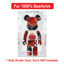 Picture of Acrylic Display Case for 1000% Bearbrick Figure Storage Box Dust Proof Glue Free